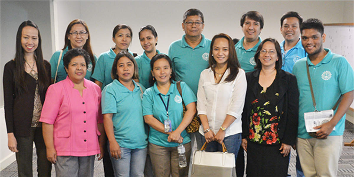 CDN Pacita's Subject Coordinators and Admin Members headed by Ms. Farah Acierto - Cabanban CEO of CDNSSI together with the Senior High School Officials of University of Makati during the Senior High School Bench Marking Program of University of Makati. 