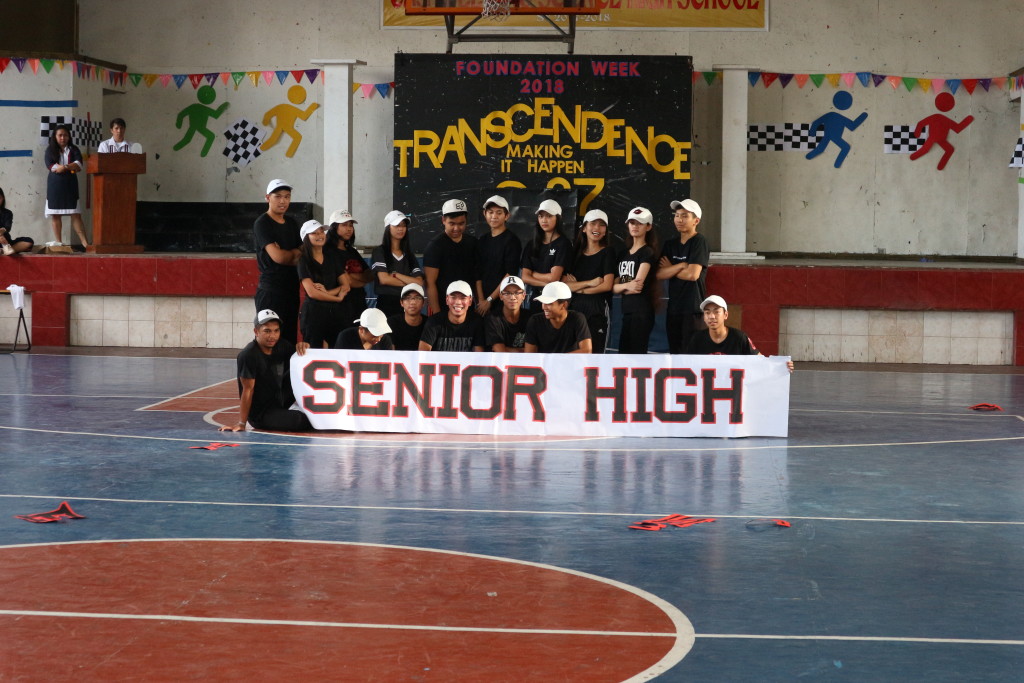 Senior High School dancers beam with pride as they perform a reprise of their winning piece after being adjudged winners of the Hiphop Challenge held earlier during the weeklong celebration.